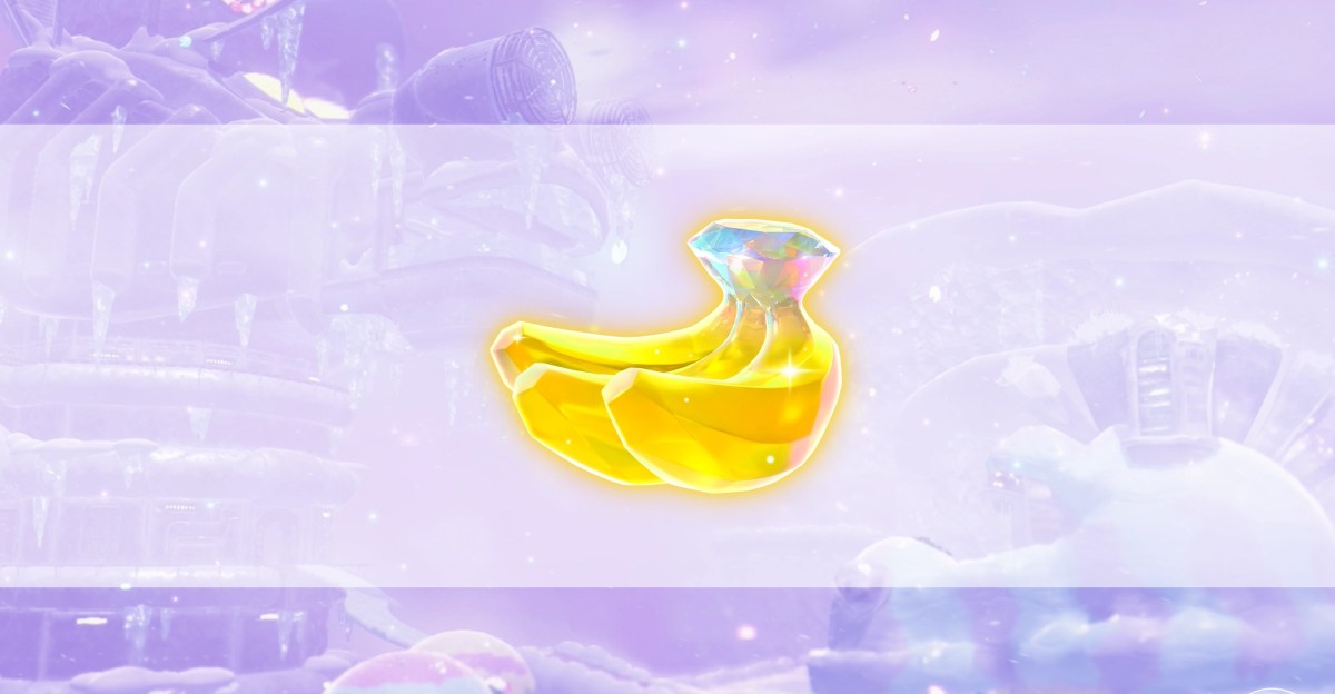 Freezer Layer Banandium Gem (banana) locations in Donkey Kong Bananza
