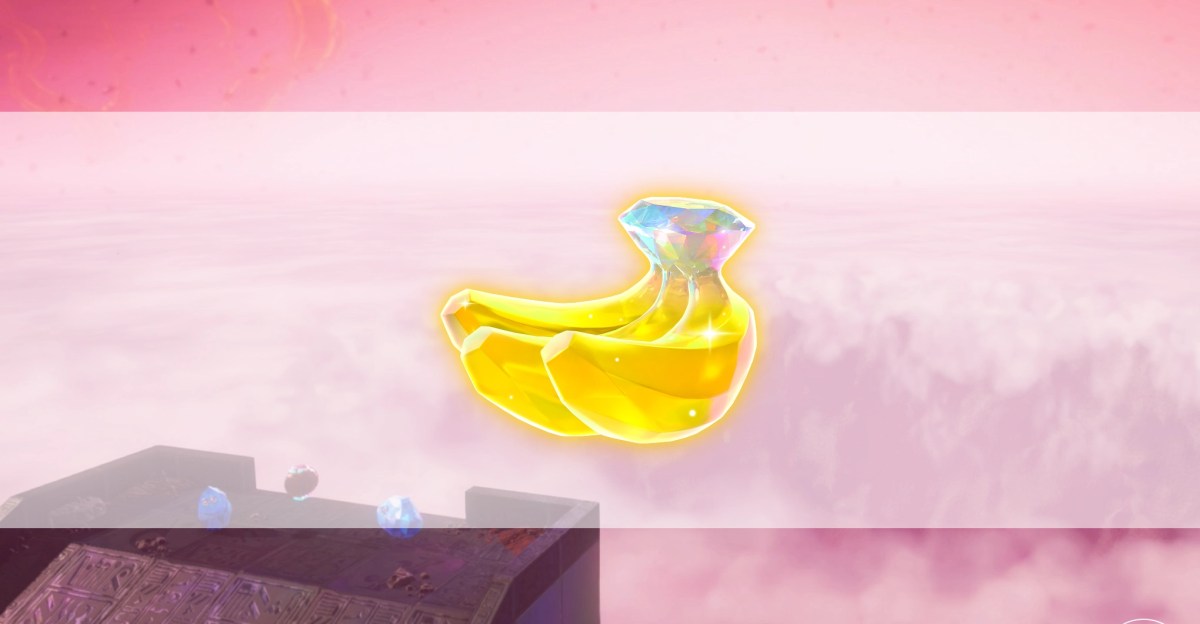 The Junction Banandium Gem (banana) locations in Donkey Kong Bananza