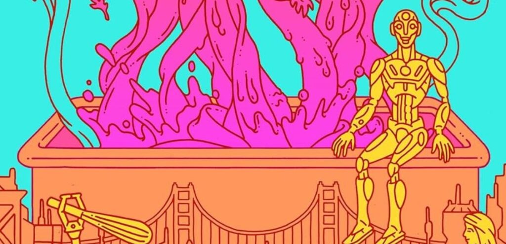 Annalee Newitz's new sci-fi novel covers everything from robot gender to the perfect noodle