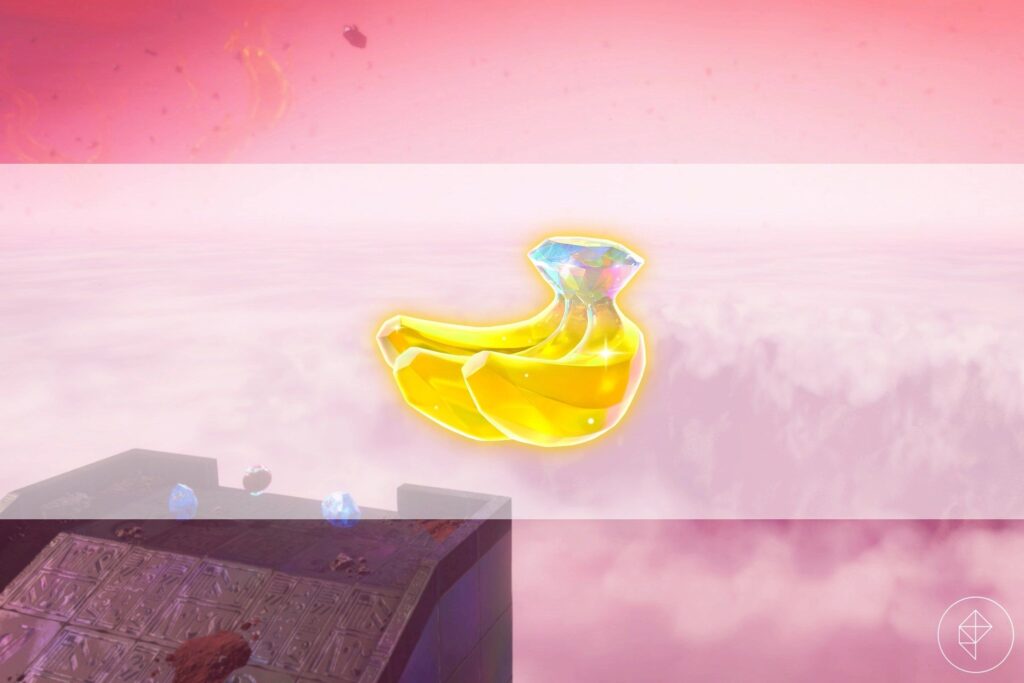The Junction Banandium Gem (banana) locations in Donkey Kong Bananza