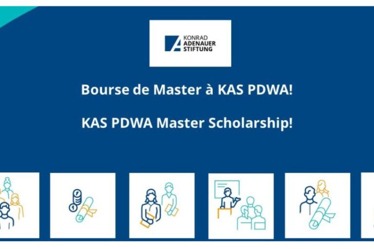 Konrad Adenauer Stiftung PDWA Summer School Master’s Scholarship 2024 - Eureka Learners