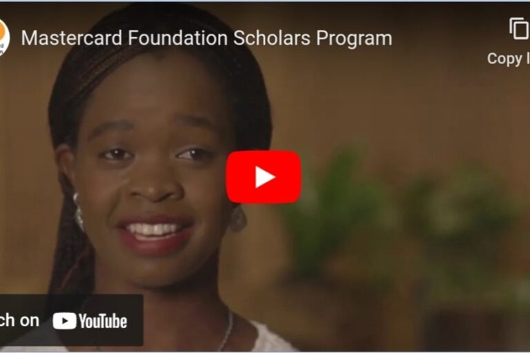 Mastercard Foundation Scholars