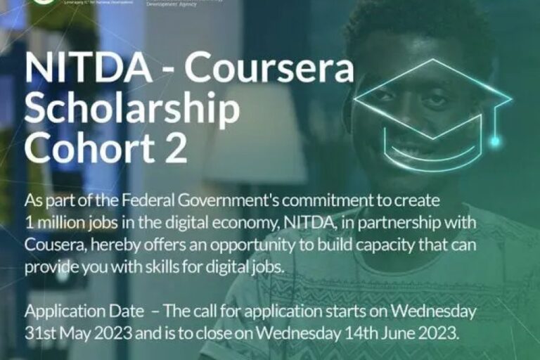 NITDA/Coursera Digital Skills Scholarship for Young Nigerians - Eureka Learners