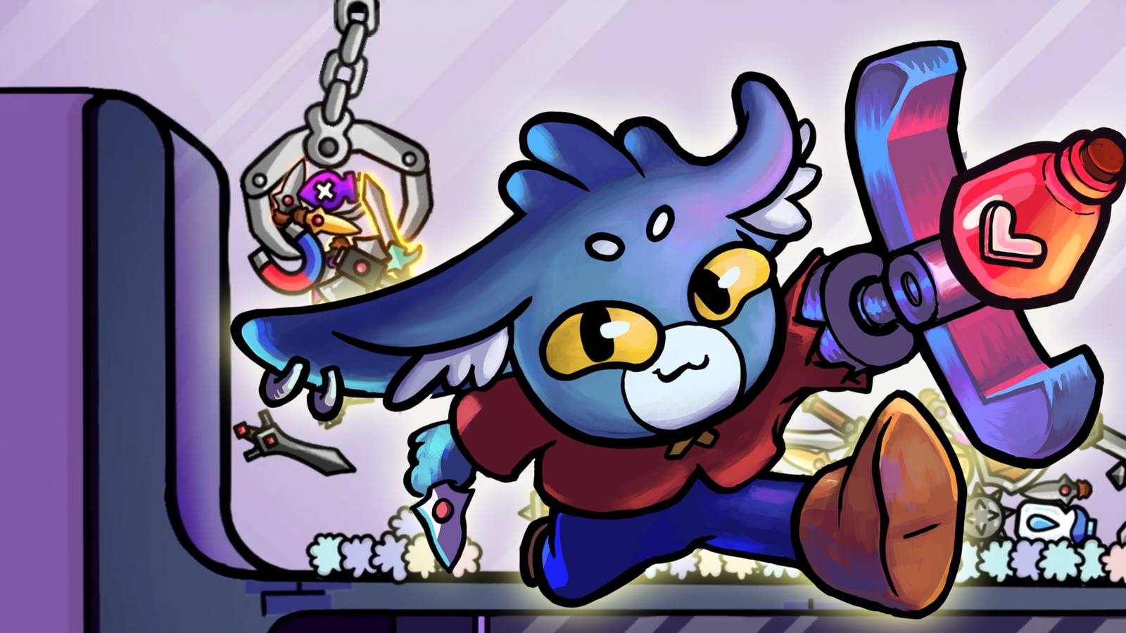 You should be playing Dungeon Clawler